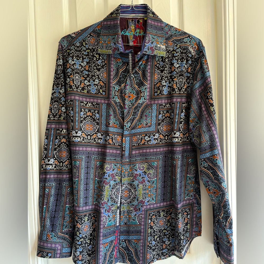 Robert Graham Multicolor Paisley Men's Shirt